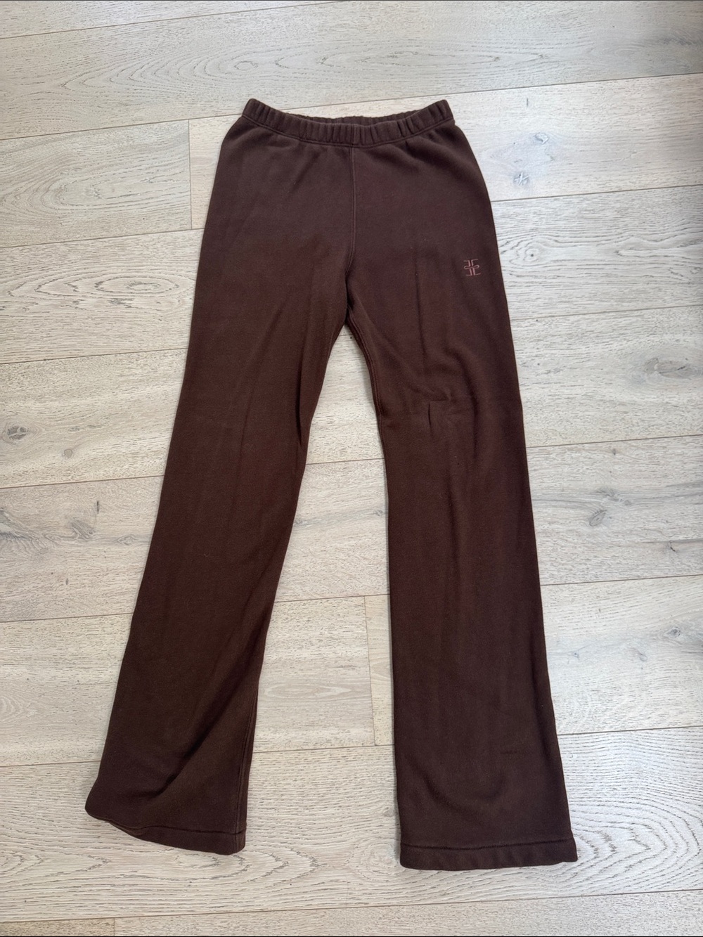 Eterne Kids Brown Elastic Waist Joggers